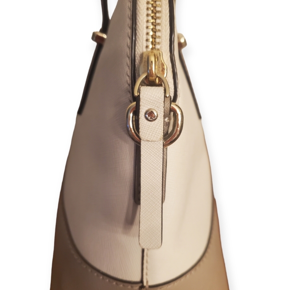 Kate Spade Cedar Street Maise Satchel Bag Pebble/Warm Putty - Picture 6 of 8